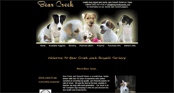 Desktop Screenshot of bearcreekrussells.com